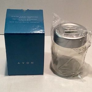 Avon Digital Coin Counting Jar